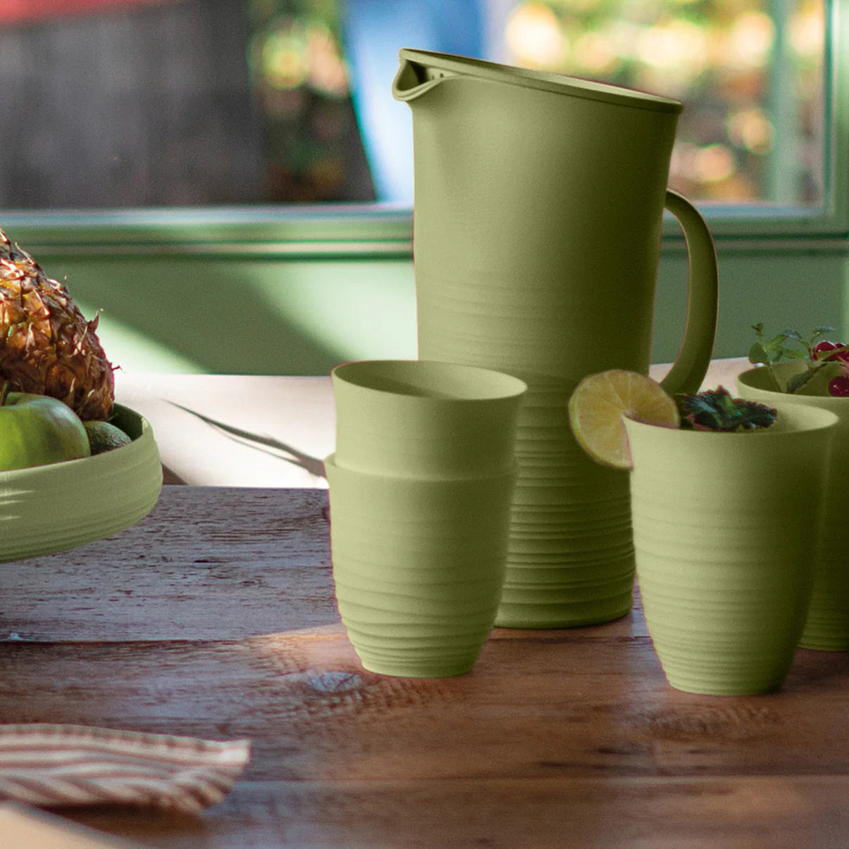 SET 6 BICCHIERI ALTI TUMBLER "TIERRA"