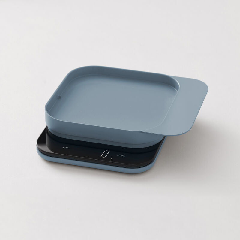 Bilancia da cucina Mensura - colore dusty blue