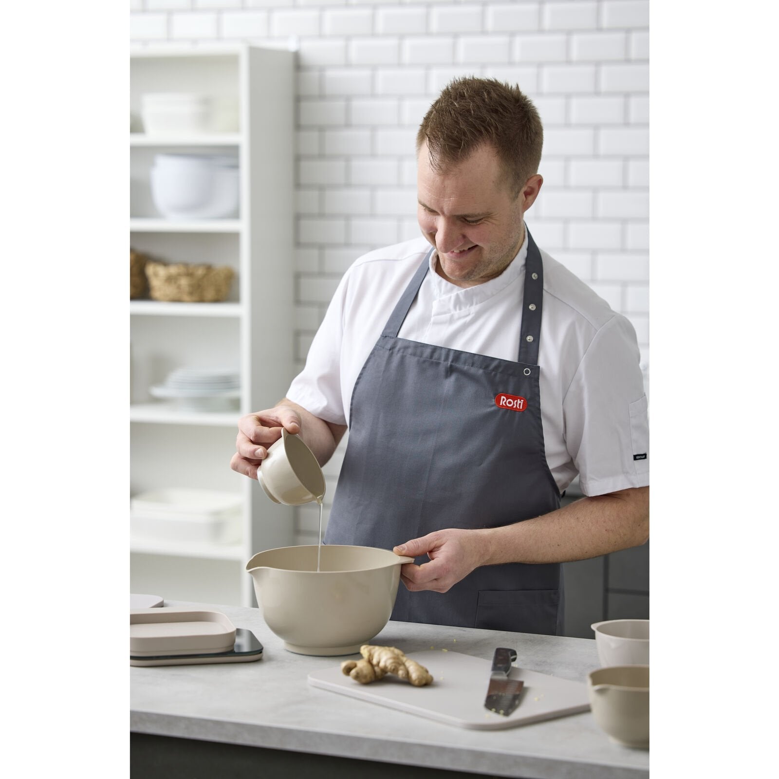 Margrethe - Ciotola per mescolare - 3 litri - color humus