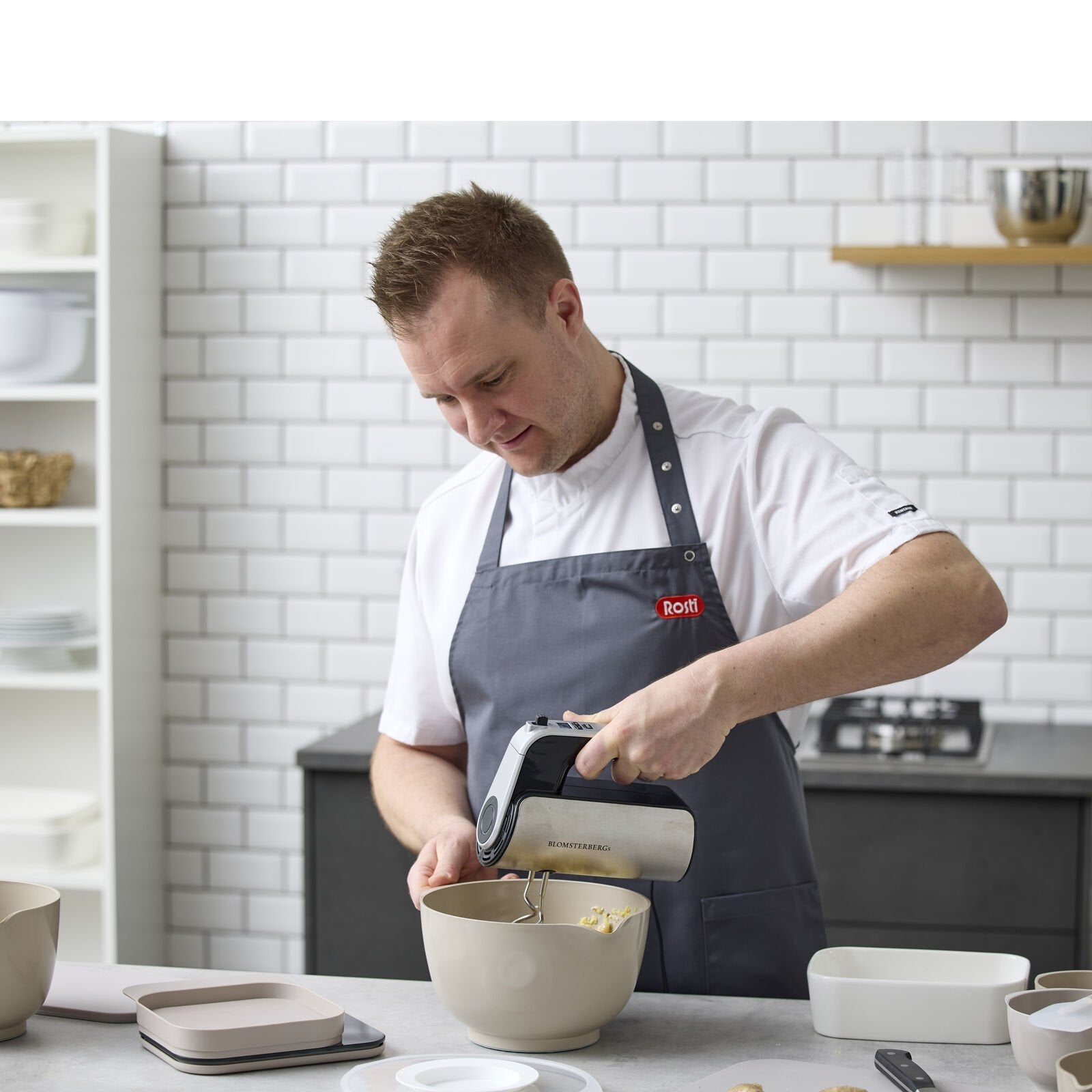 Margrethe - Ciotola per mescolare - 3 litri - color humus