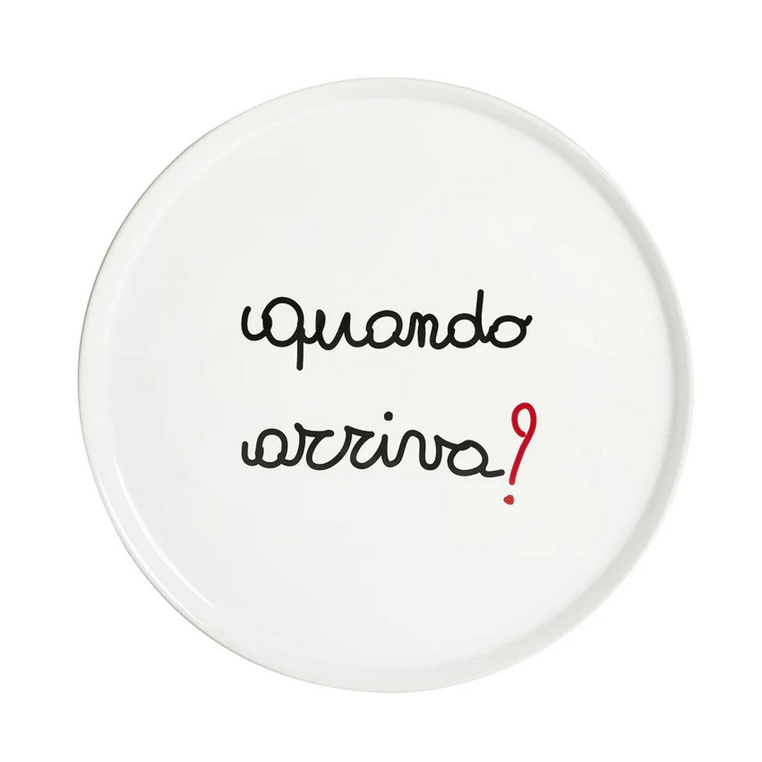 Simple Day Piatto pizza Quando Arriva 31,5 cm