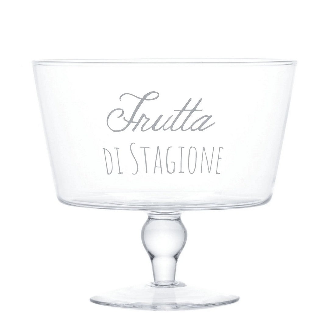 Simple Day Alzata Porta frutta in vetro Frutta Di Stagione