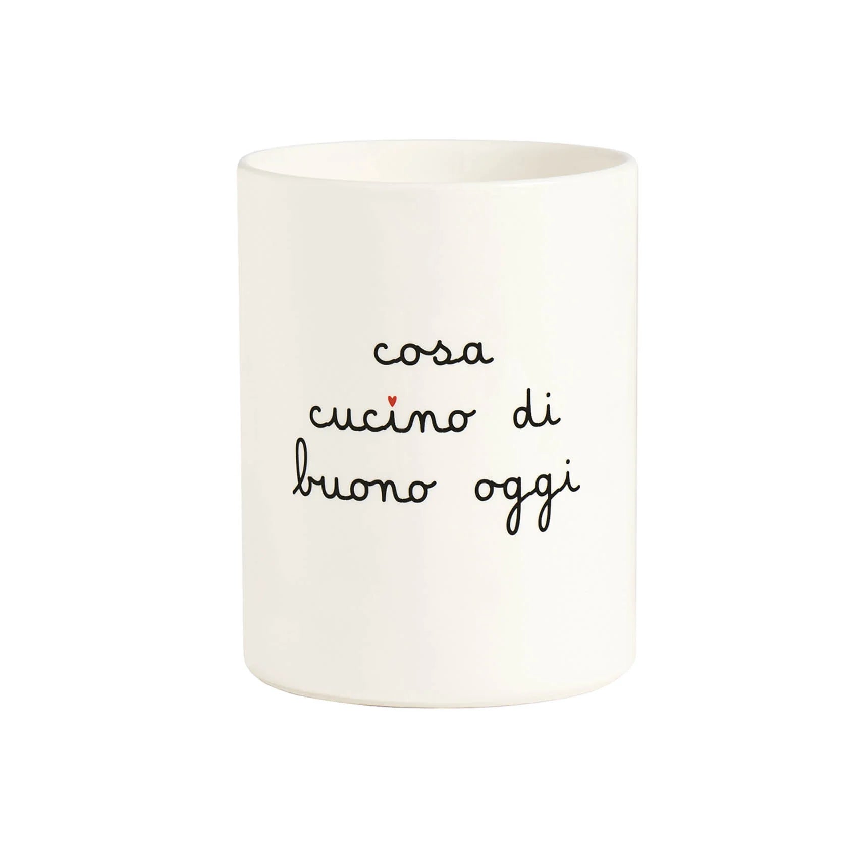 Portamestoli e posate in Gres " Cosa cucino di buono oggi "