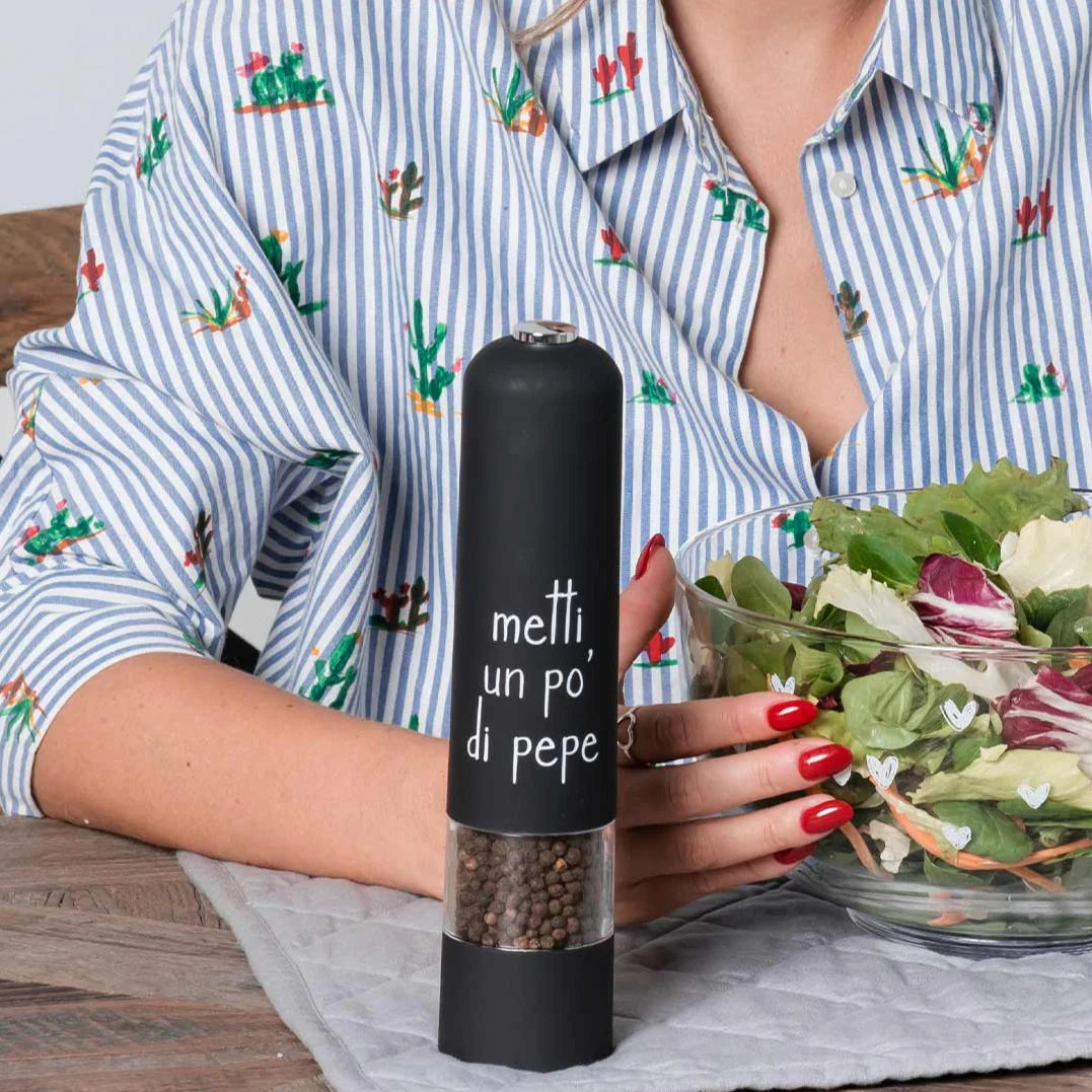Macinapepe Elettrico " Metti un pò di pepe "