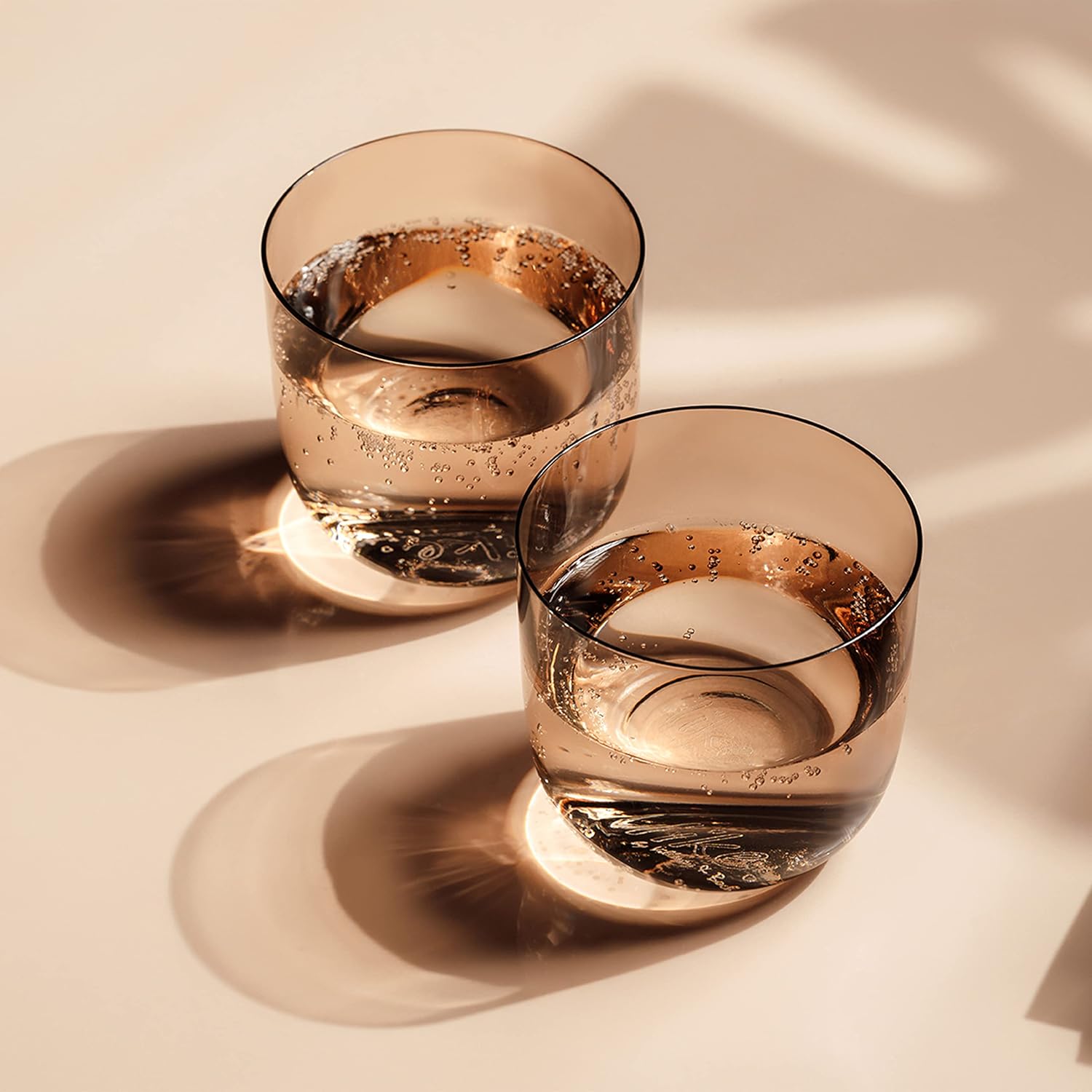 like. by Villeroy & Boch Like Clay calice da vino set 2 pz., MARRONE