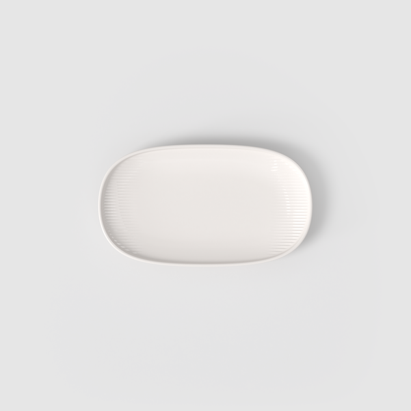 Afina Vassoio da portata bianco, Premium Porcelain
