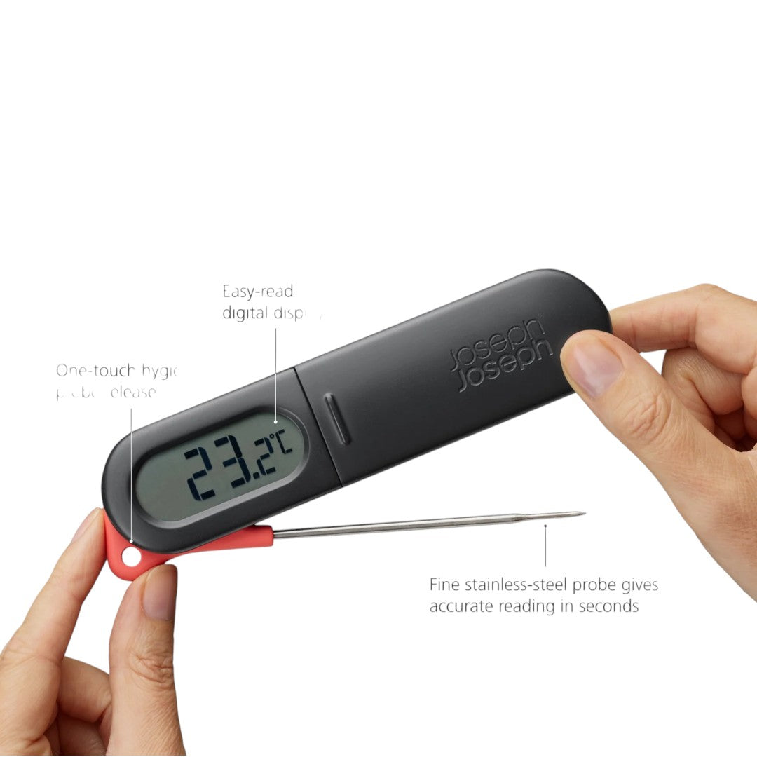 Joseph Joseph Termometro digitale a sonda ThermaPoint nero