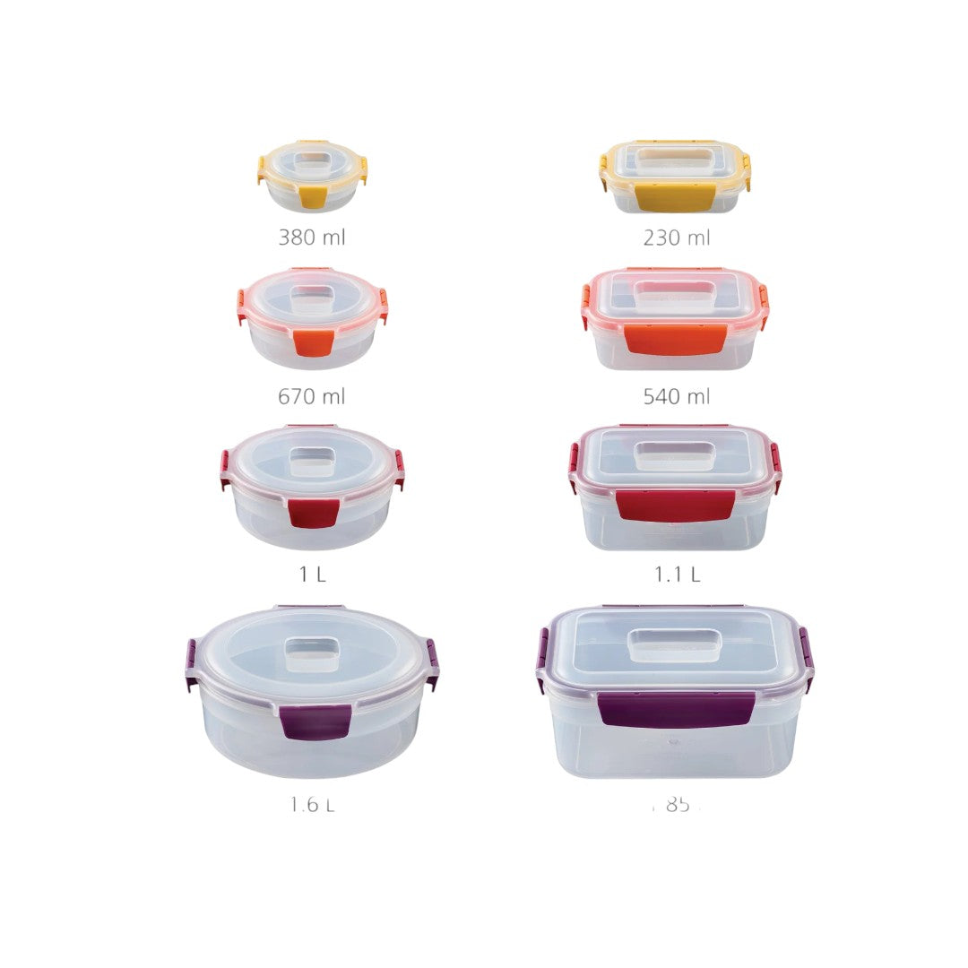 Joseph Joseph Nest Lock Set di contenitori per alimenti misti multicolore