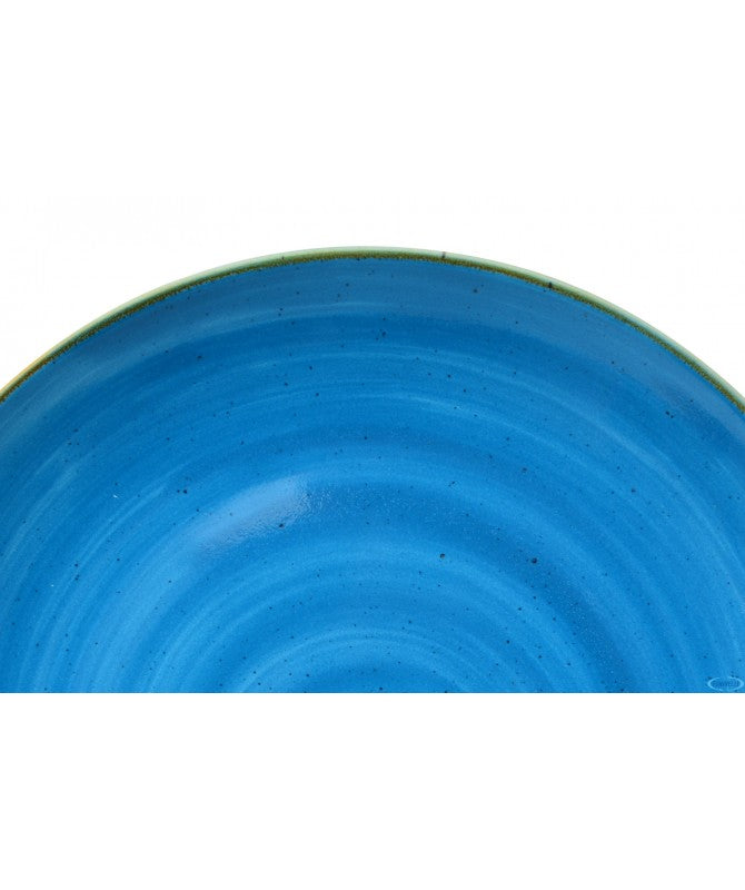 JAVA AQUA BLU - PIATTO COUPE CM 27