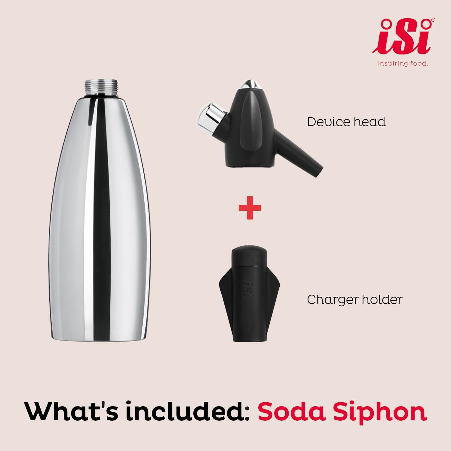 SIFONE SODA INOX LT.1