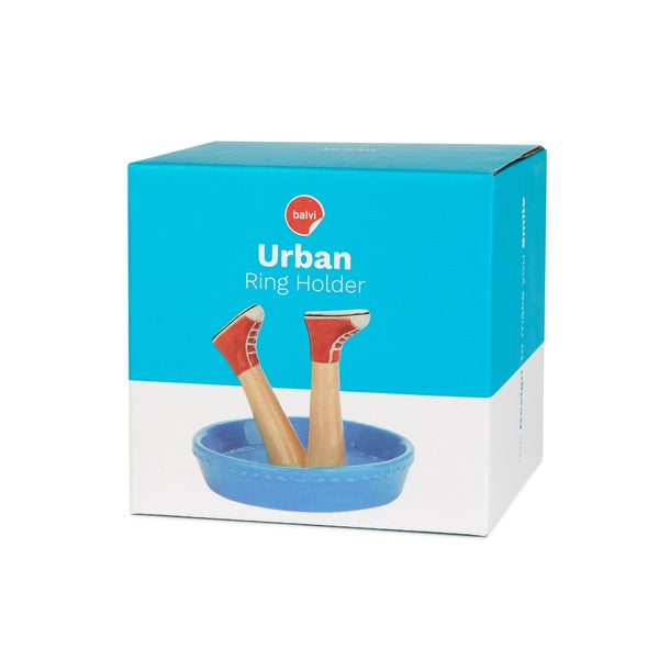 Porta anelli Happy Legs Urban ceramica