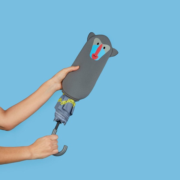 Ombrello Monkeymbrella con custodia