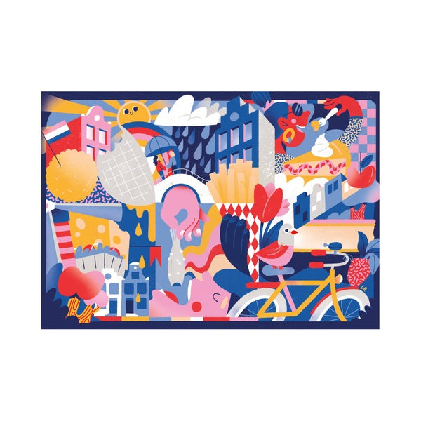 Puzzle Amsterdam 1000 pz