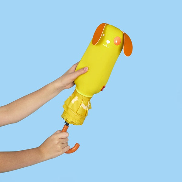 Ombrello Puppymbrella giallo