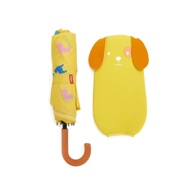 Ombrello Puppymbrella giallo