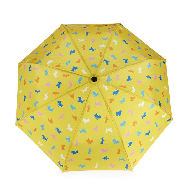 Ombrello Puppymbrella giallo