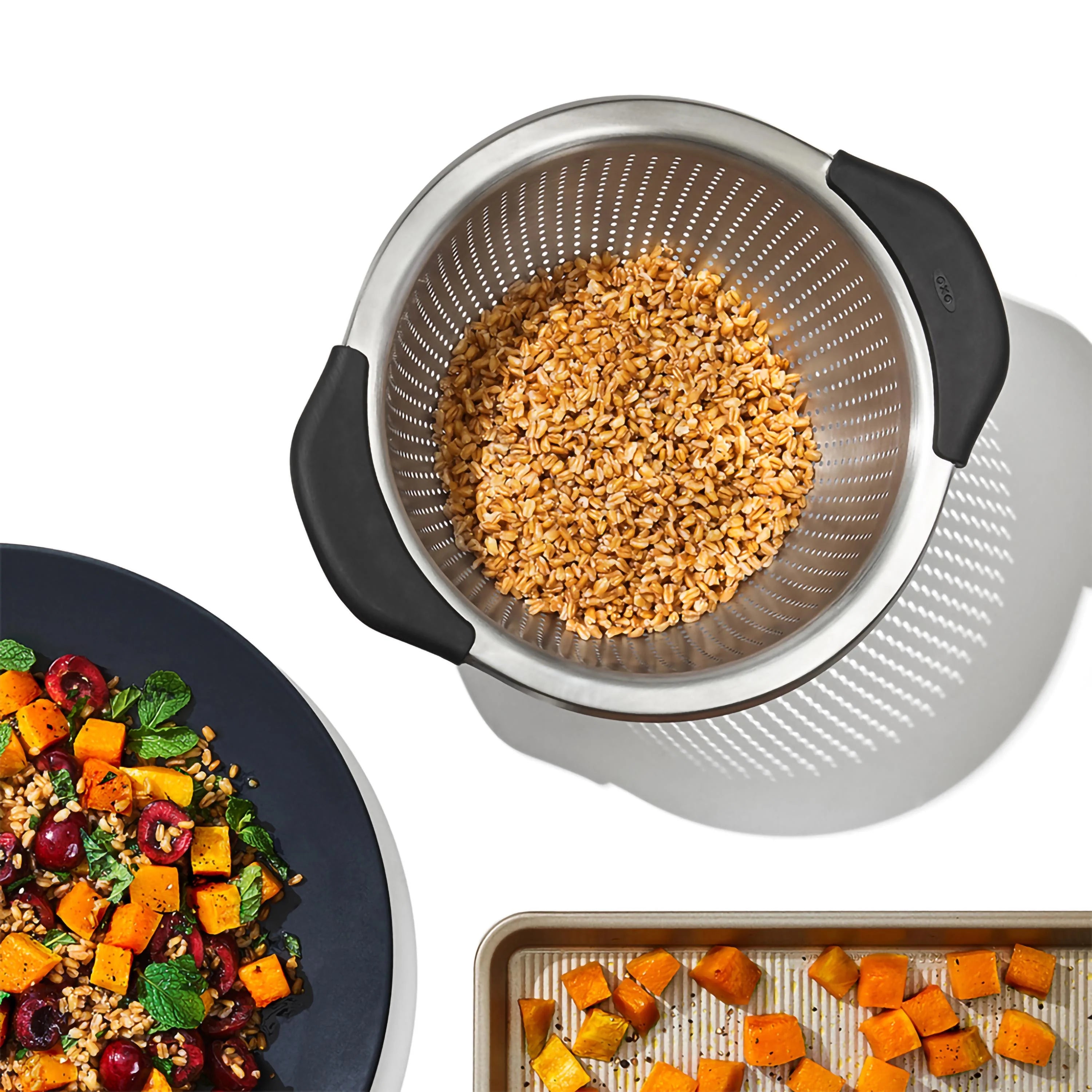 Scolapasta in acciaio