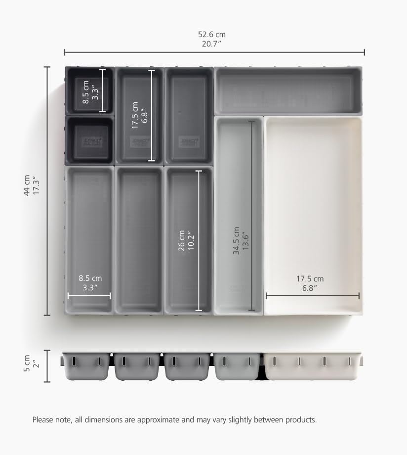 Blox, organizer per cassetti 10 scomparti
