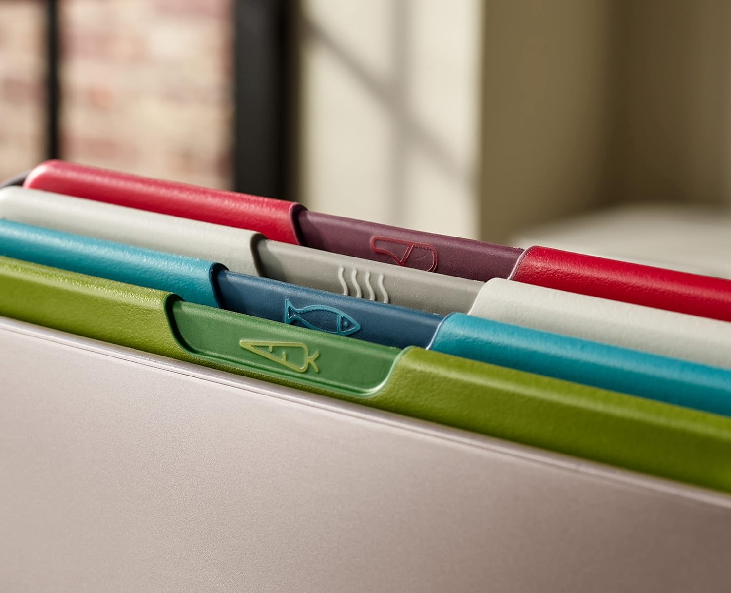 Folio Icon Set taglieri antiscivolo con custodia /4 Pezzi