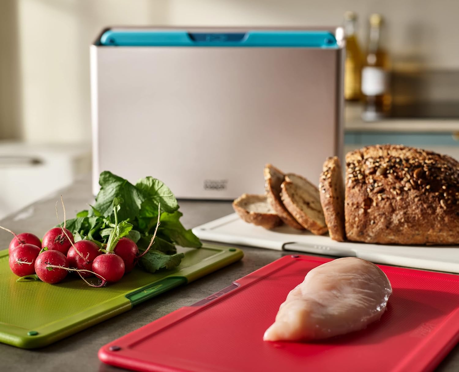 Folio Icon Set taglieri antiscivolo con custodia /4 Pezzi