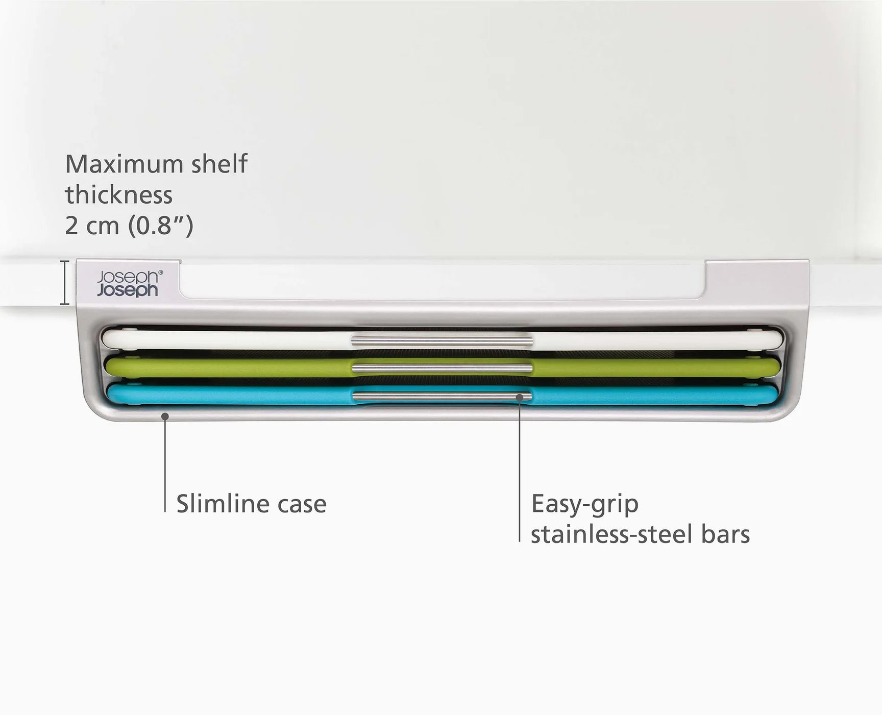 Folio Slim - Set Taglieri da cucina, con custodia porta taglieri / 3pz