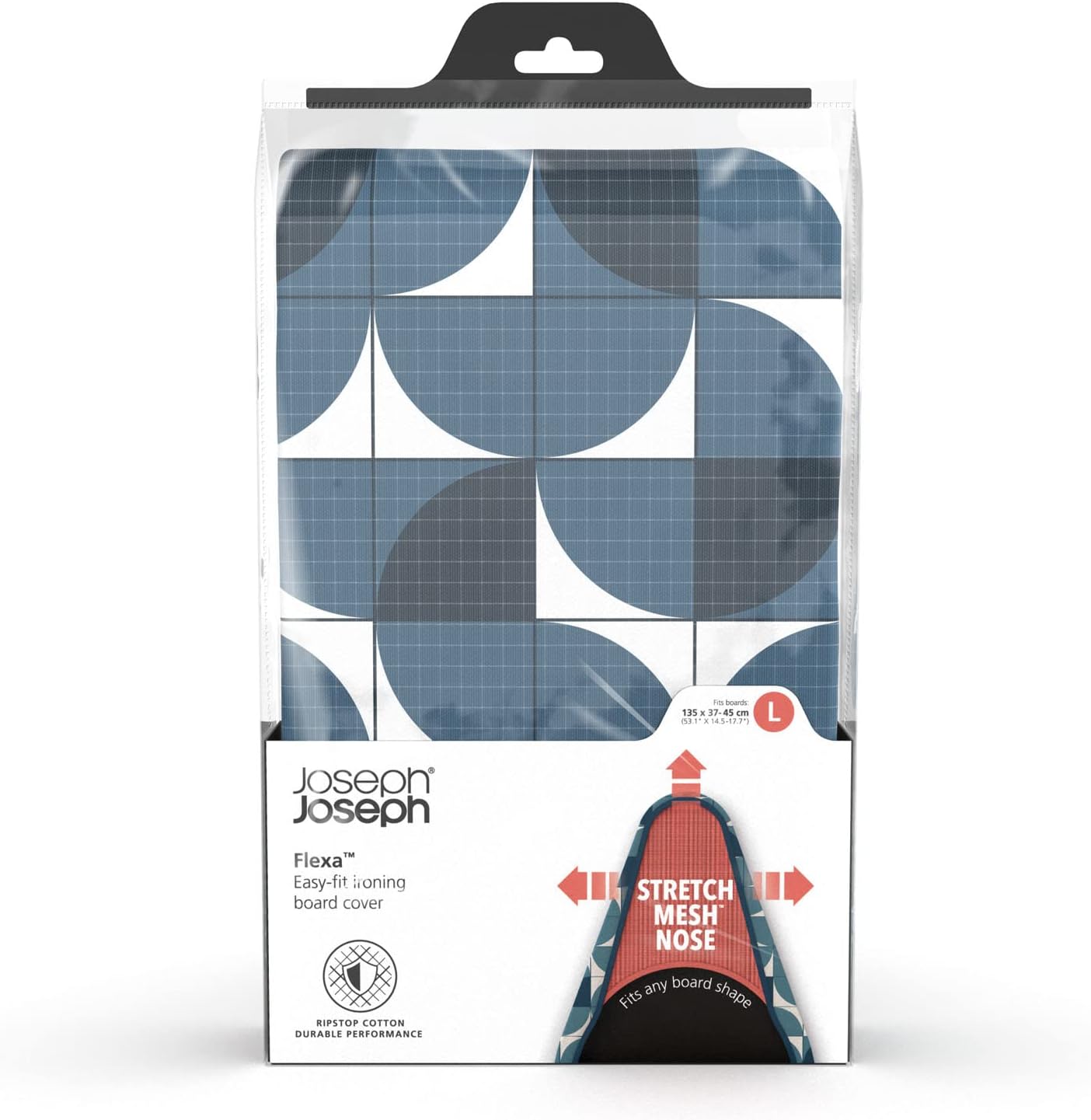 Flexa - Copri asse da stiro elasticizzato / 124cm X 37cm