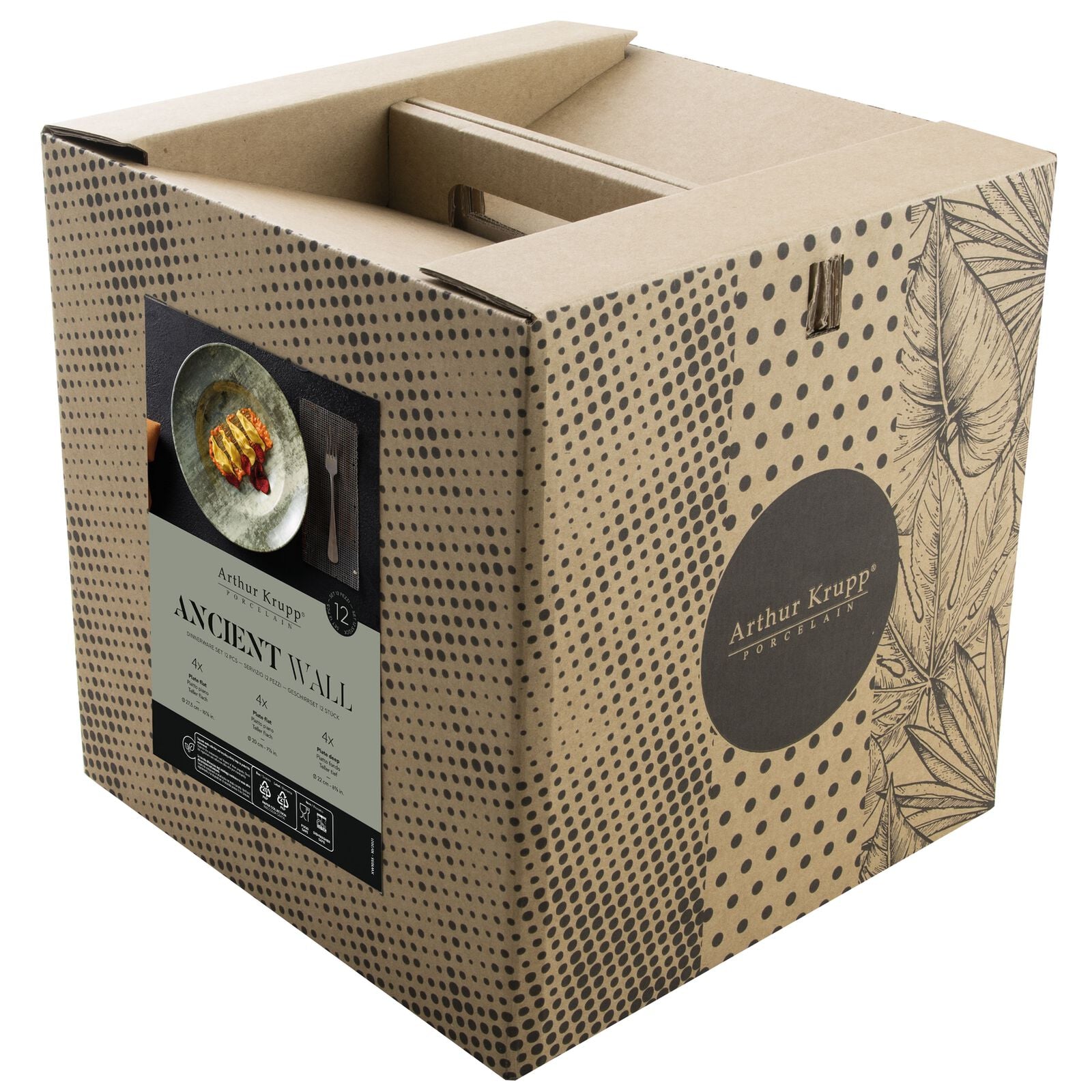 Ancient Wall - set 12 piatti