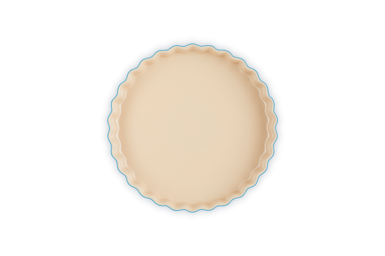 Tortiera Tradition rotonda in gres vetrificato - 24 cm - color azzurro