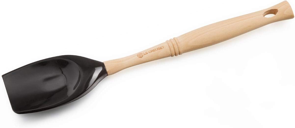 Spatola Pro a cucchiaio - 32 x 5,5 cm / Nero Lucido