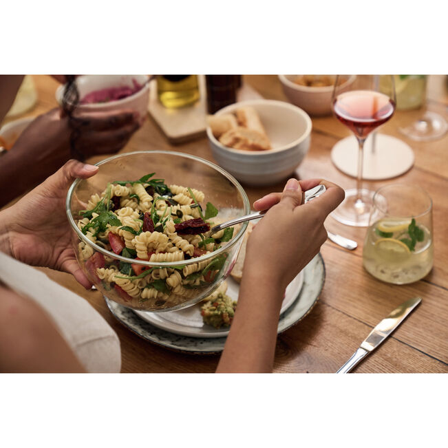 Ciotola sottovuoto M / 18 cm, vetro, trasparente