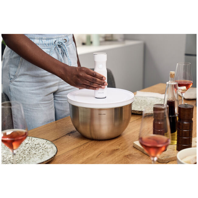 ZWILLING Fresh & Save BOWLS Ciotola sottovuoto L / 24 cm, acciaio inox