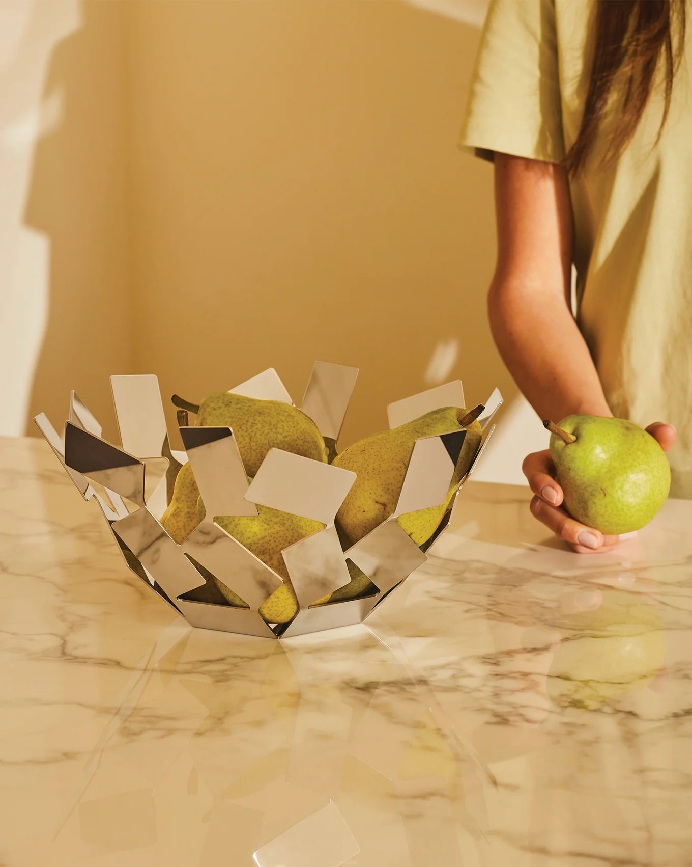 Alessi - Fruttiera / La stanza dello scirocco - Acciaio
