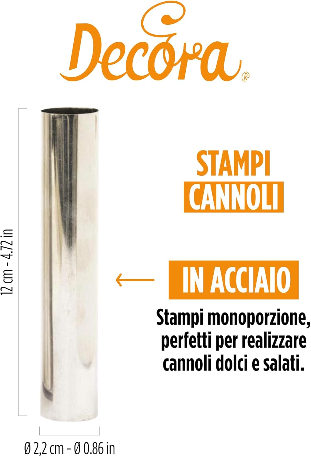 Decora Stampi cannoli normali
