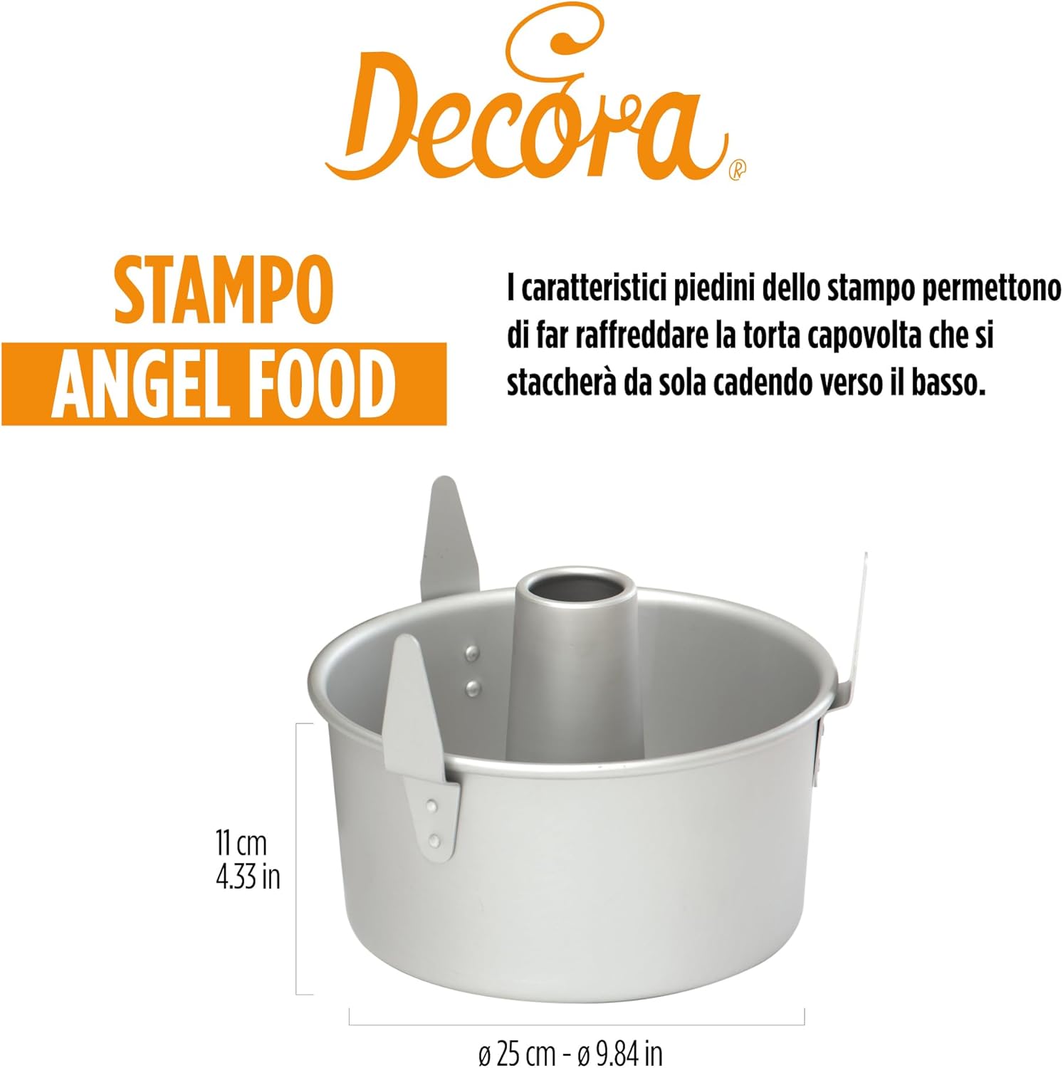 Decora Stampi angel food 25cm