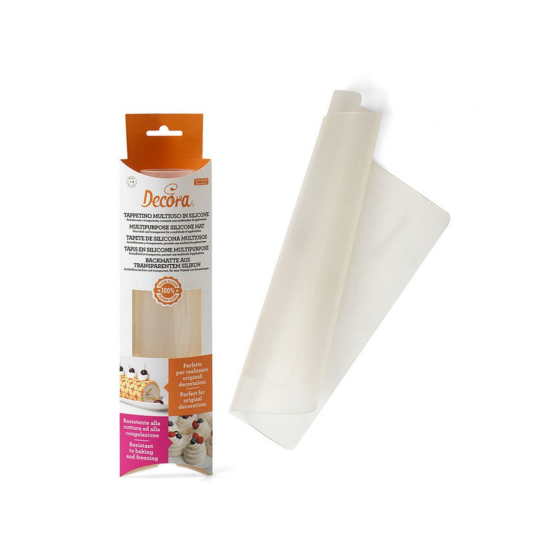 Decora Tappetino in silicone trasparente