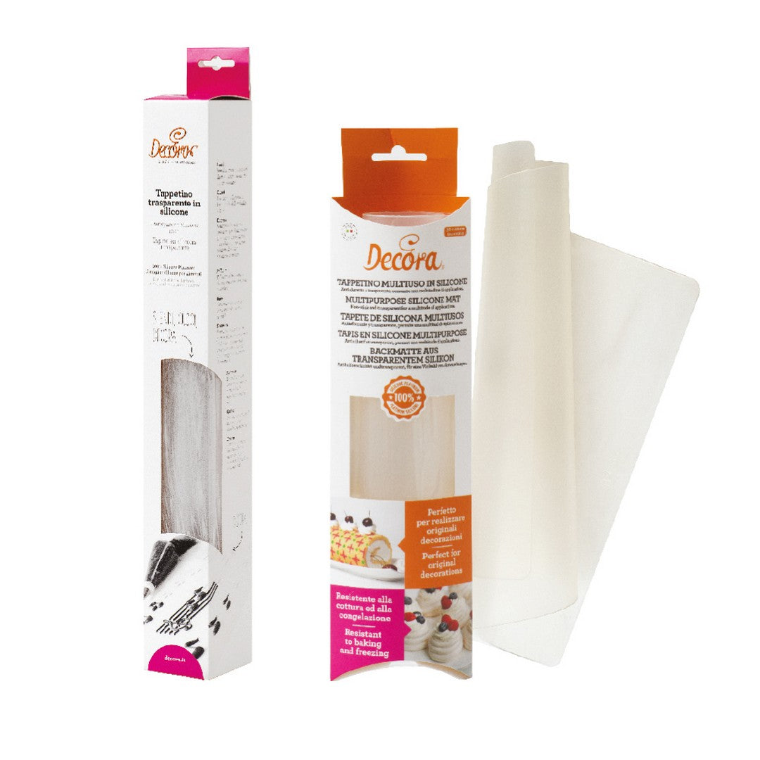 Decora Tappetino in silicone trasparente