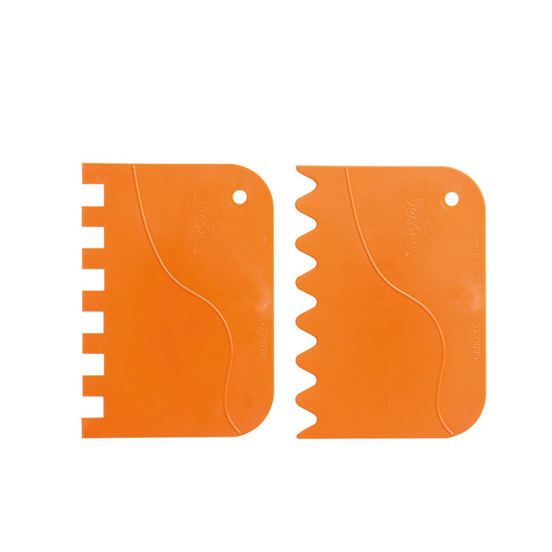 Decora Kit 2 Spatole ondulate e a pettine