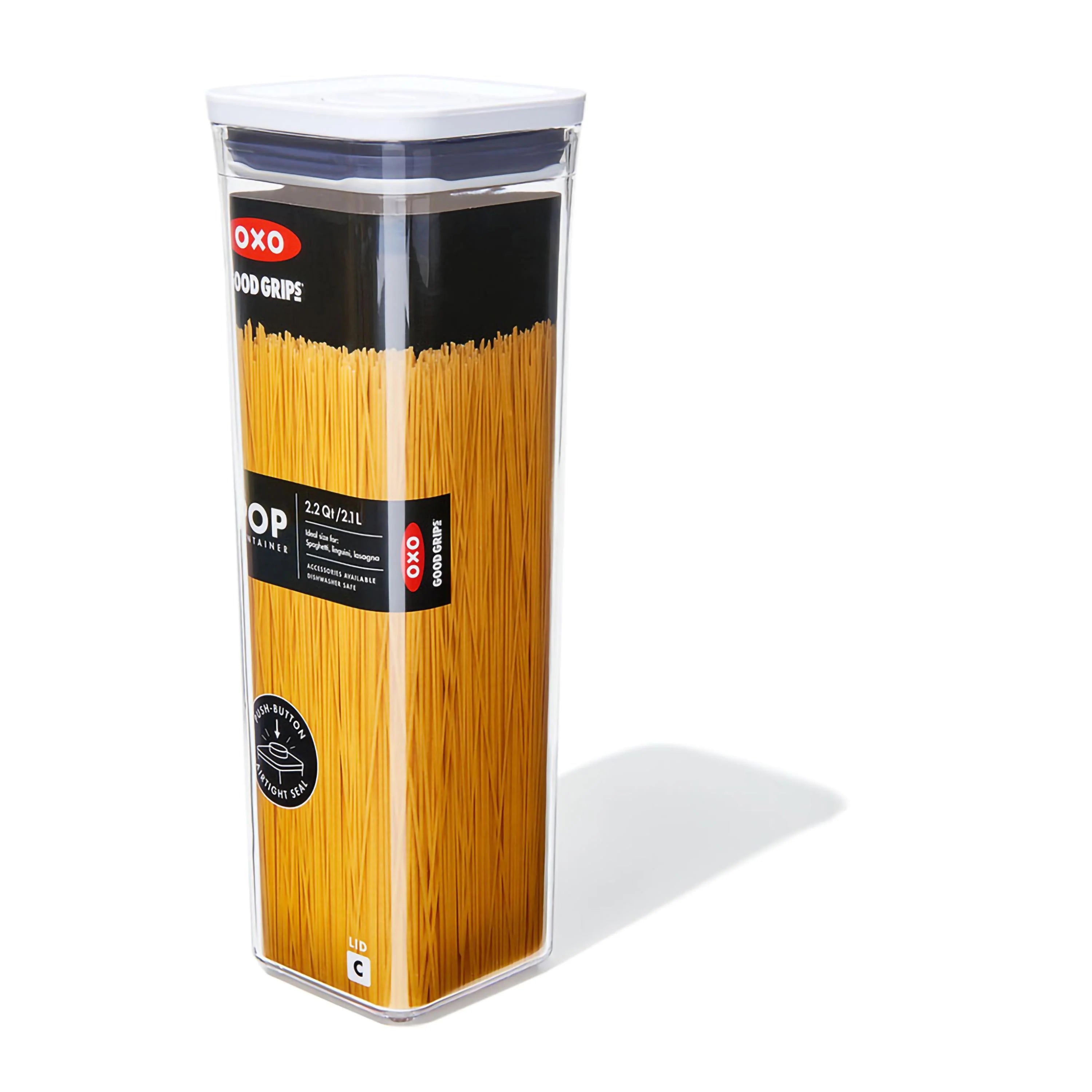 Contenitore POP piccolo quadrato alto 2,1L