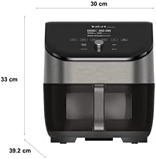 Instant Vortex Plus con ClearCook - Friggitrice ad aria calda-5,7 LT-6 in 1