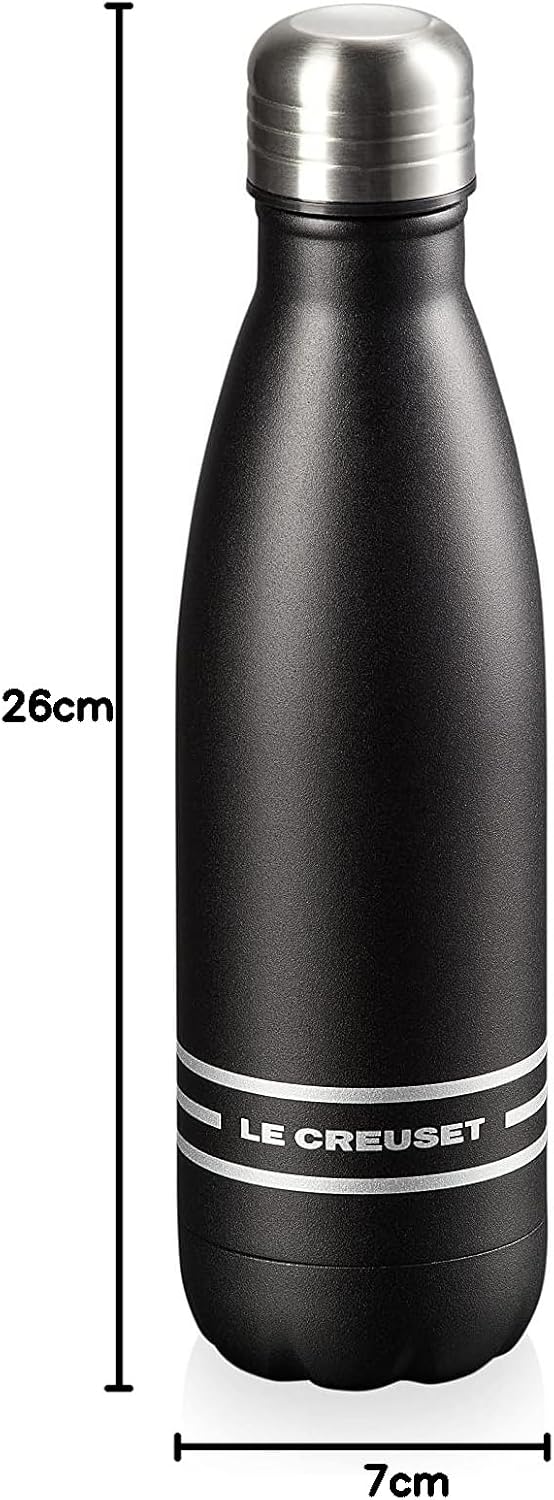 Bottiglia termica - Nero Matt 0,5 LITRI