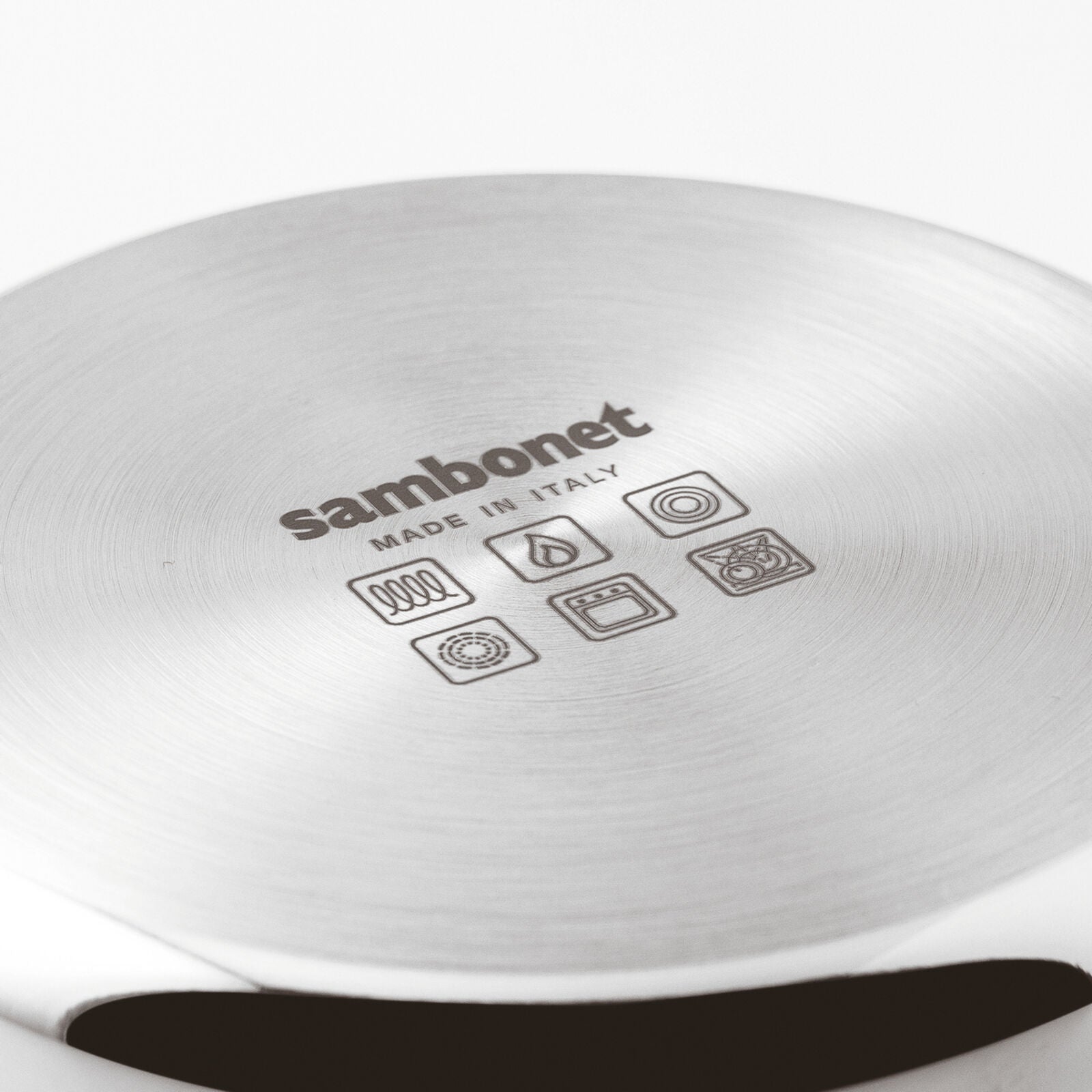 Sambonet Casseruola Alta 1 Manico C/Cop Cm 16