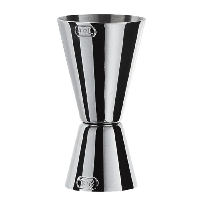 Misurino Jigger doppio in acciaio inox 18/10 - 2-4 CL
