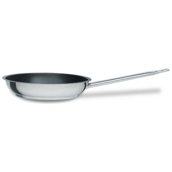Padella per induzione 1 manico rivestimento antiaderente acciaio inox 28 cm