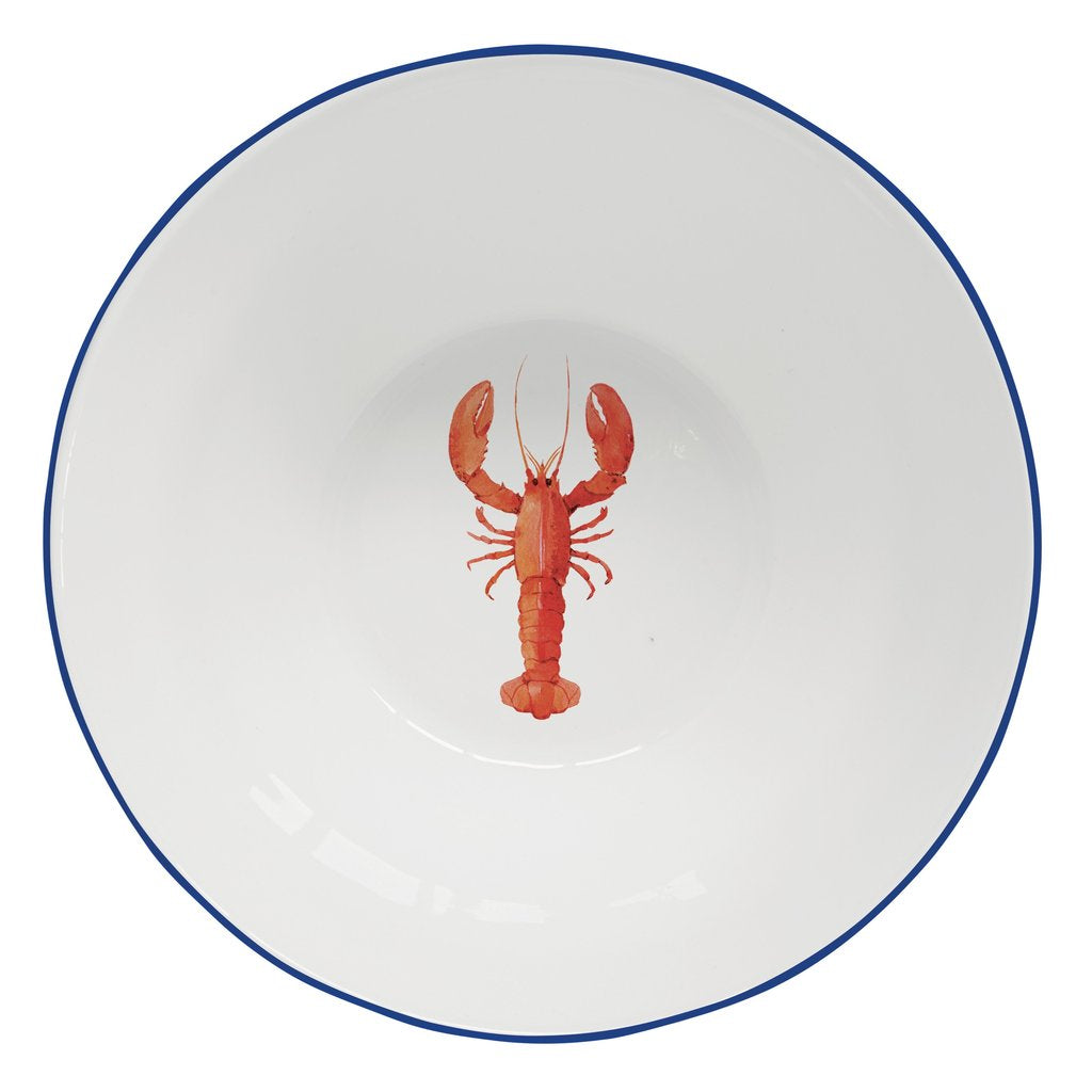 Insalatiera costa marina in porcellana - 22,5 cm