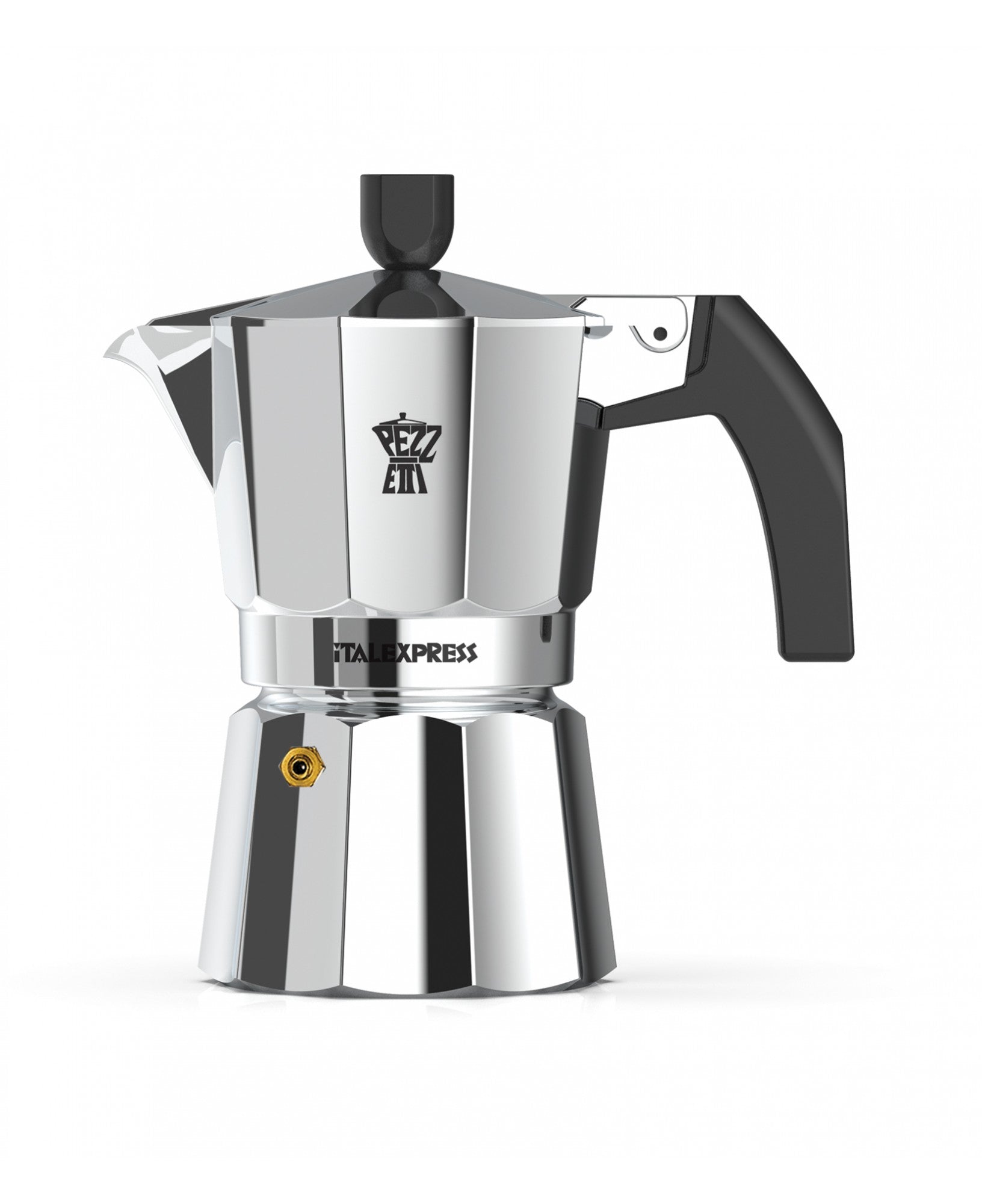 Pezzetti Italexpress Caffettiera 2 Tazze in Alluminio
