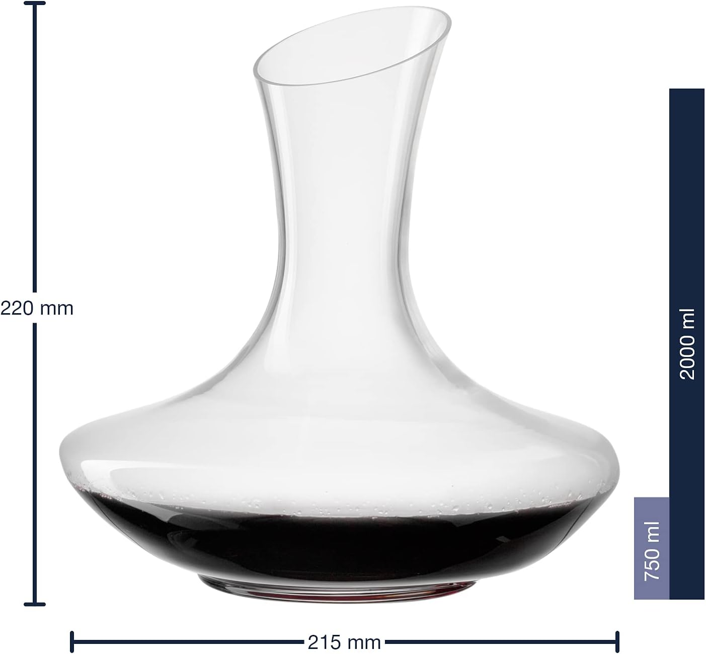 Daily - Decanter in vetro 750ml