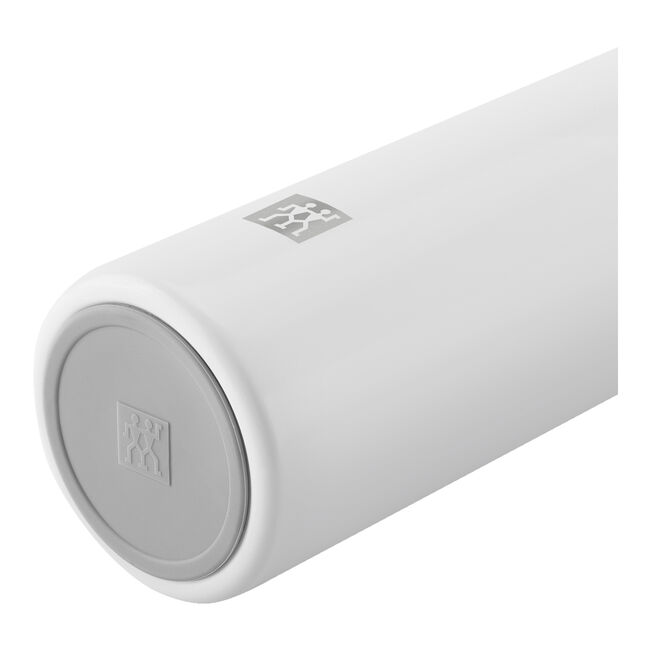 Thermo - Borraccia termica - 450 ml, acciaio inox - colore bianco