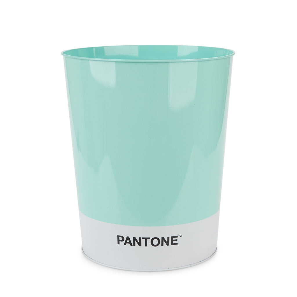 Cestino carta Pantone in latta - color turchese