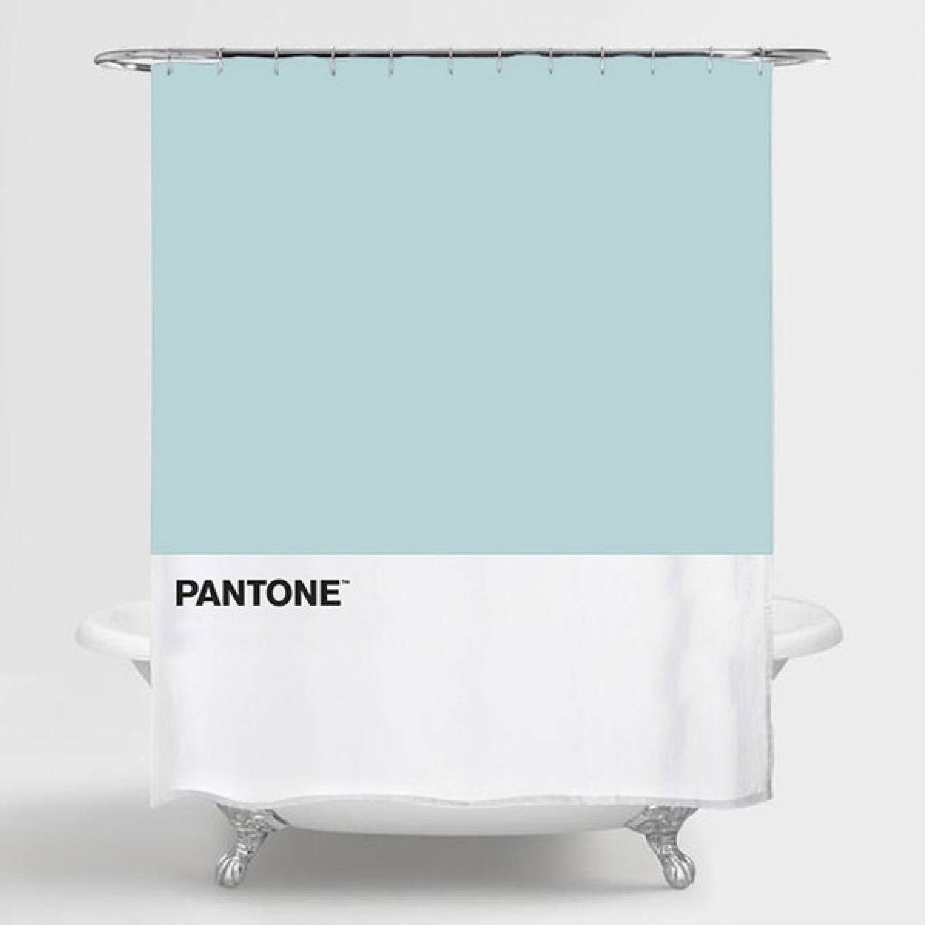 Tenda da doccia Pantone di colore blu