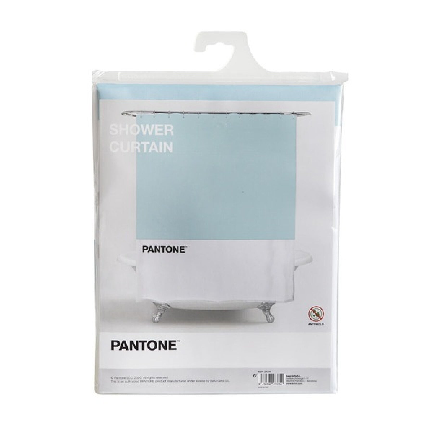 Tenda da doccia Pantone di colore blu